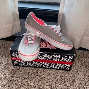 Vans Authentic - Grey and Pink
